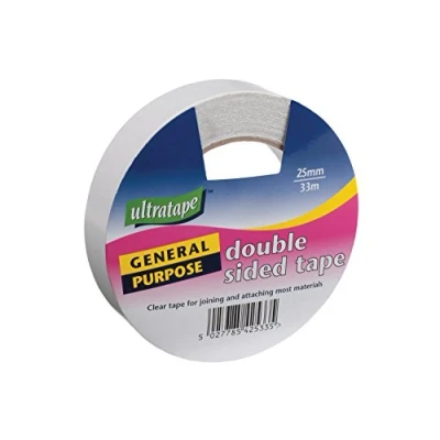 Afbeelding van Ultratape Dubbelzijdige tape 25mm x 33m