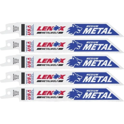 Afbeelding van Reciprozaagblad Lenox 5 Stuks 618R 150MM 18T