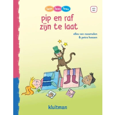 Afbeelding van Uitgeverij kluitman pip en raf zijn te laat