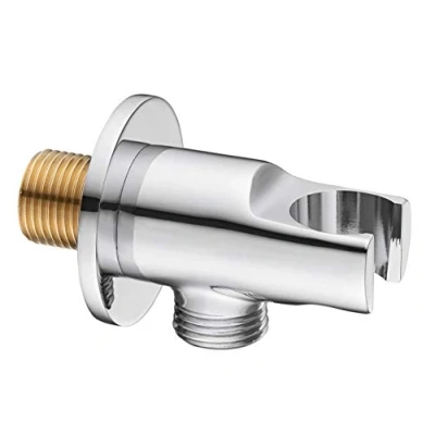 Afbeelding van Keenware KSA 006 Douche Wandcontactdoos Elleboog &amp; Handset Houder, Chroom