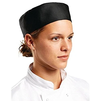 Afbeelding van Whites unisex polykatoen skullcap zwart L
