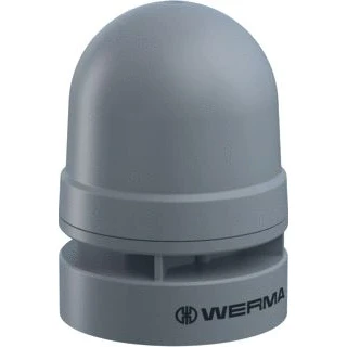 Afbeelding van Werma Signaltechnik Signaal sirene 160.700.75 Mini geluid duur/puls 24 VAC/DC GY Pulston, continu