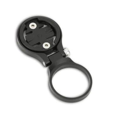 Afbeelding van Dioche fietscomputerhouder, aluminium fietsbeugel verlenging kilometerteller computerhouder (voor Garmin zwart)