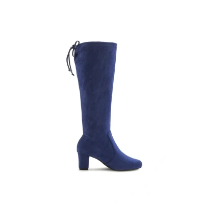Afbeelding van Lascana Instaplaarzen slip on boots, slouchy on, stretch &amp; blokhak