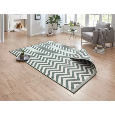 Afbeelding van Dubbelzijdig Vloerkleed Palma 240x340cm Groen Modern 123vloerkleed.nl is de online webshop voor vloerkleden en woonaccessoires.