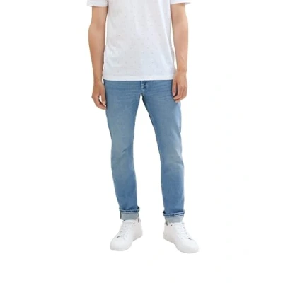 Afbeelding van TOM TAILOR Denim Heren Piers Slim Jeans, 10280 Light Stone Wash Denim, 30W x 34L