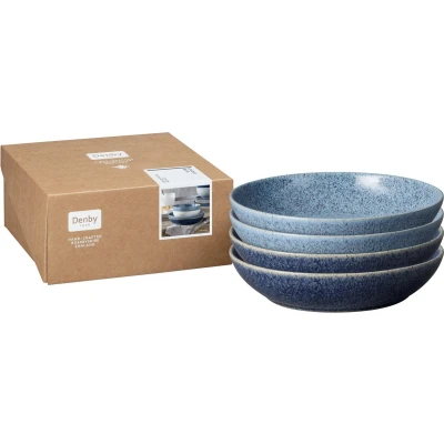 Afbeelding van Pastabord Denby Studio Blue Cobalt Flint 22 cm (Set van 4)