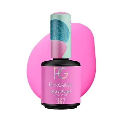 Afbeelding van Pink Gellac 367 Secret Purple gel nagellak 15 ml