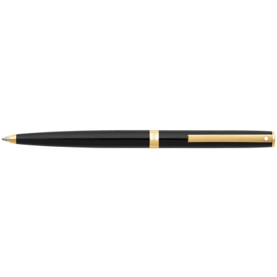 Afbeelding van Sheaffer balpen Sagaris E9471 Glossy black gold tone SF E294715
