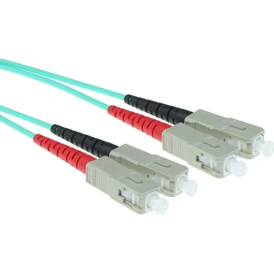 Afbeelding van Glasvezelkabel OM3 SC/SC 10 meter (Duplex, 50/125μm, UPC)