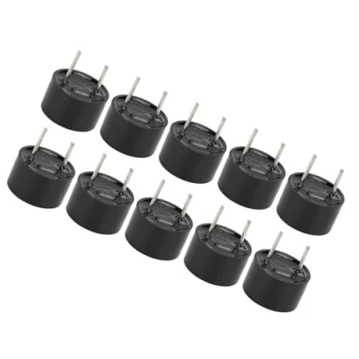 Afbeelding van 10 stuks DC 3V actief zoemeralarm, elektromagnetische pieper, piëzo industriële sirene 9x6mm/9x5.5mm