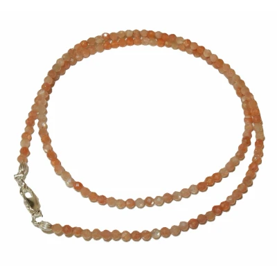 Afbeelding van Natuurlijk Zonnesteen Facet Collier