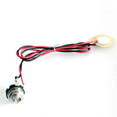 Afbeelding van Alnicov Enkele pickup drum trigger converter voorbedraad metaal versterker voor akoestische gitaar mandoline ukelele