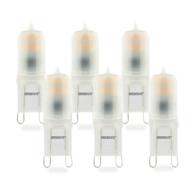 Afbeelding van G9 LED Lamp 1,5W Classic Warm Wit Dimbaar 6 Pack