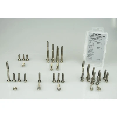 Afbeelding van Scar Titanium Blokboutenset 42 Stuks KTM SX125 2016 2022 Husqvarna TC125