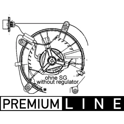Afbeelding van Interieurventilatie MAHLE AB 65 000P