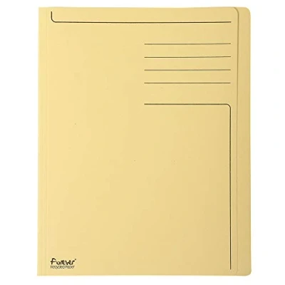 Afbeelding van Exacompta 441002E ordner Forever® 280 bedrukt met smalle omslag, crèmekleurig, 100 stuks