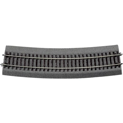 Afbeelding van H0 RocoLine (met ballastbed) 42527 Gebogen rails 6 stuk(s)