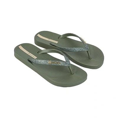 Afbeelding van Ipanema ANAT Lolita FEM Teenslippers voor dames, groen/glittergroen, 37 EU, Groen Glitter Groen, EU