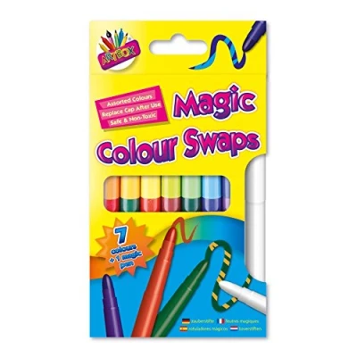 Afbeelding van THE ART BOX Artbox Magic Colour Swap Fibre Pen (Pack van 8)