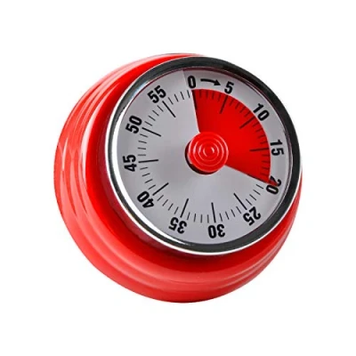 Afbeelding van Jayron Keuken Timer Rappel Gérer les Minuteries Minuterie Mécanique Rotatief à 360 graden Compte Rebours de Cuisson Réveil Cuisine