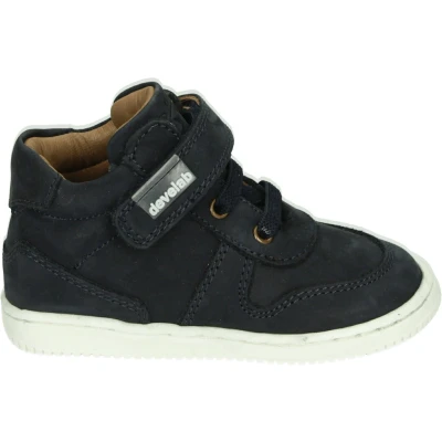 Afbeelding van Develab Babyschoenen voor kinderen, Maat: 24, Blue Kalfsleer