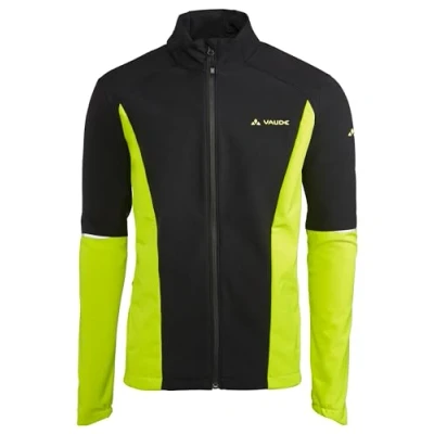 Afbeelding van Vaude Wintry Softshelljas neongelb, Heren, Maat: Large, Neongelb