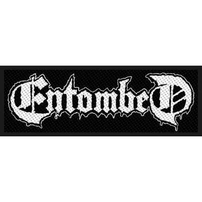 Afbeelding van Entombed Logo Patch Zwart