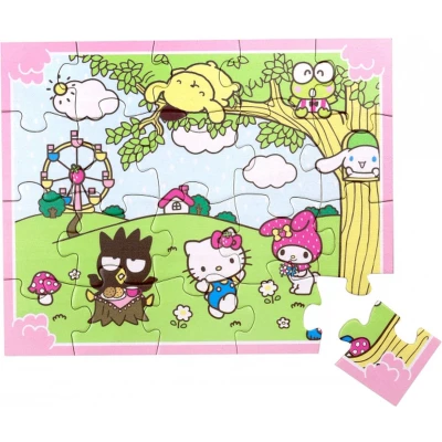 Afbeelding van HELLO KITTY Houten puzzel, 20 stukjes