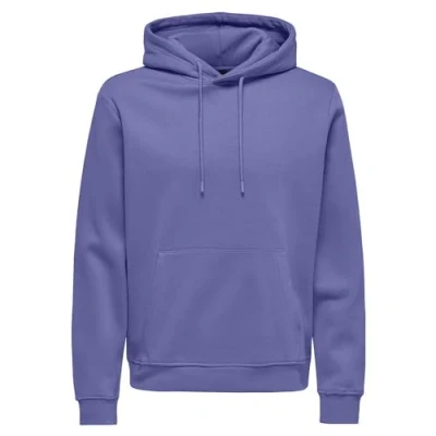 Afbeelding van Only &amp; Sons Connor Hoodie, Heren, Maat: Small, Dusted peri