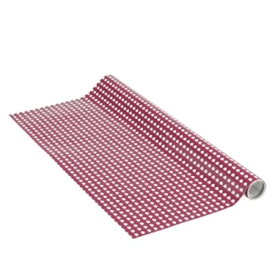 Afbeelding van Venilia Erika Berry 54759 Plakfolie met geometrisch motief, retro patroon, decoratiefolie, meubelfolie, behang, zelfklevende folie, pvc, zonder ftalaten, paars, 45 cm x 1,5 m, dikte: 0,095 mm