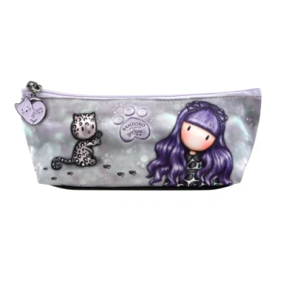 Afbeelding van Schoolpennenzak Gorjuss Smitten kitten Zwart Wit (22.3 x 8.8 5.7 cm)