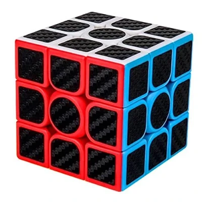 Afbeelding van Meilong Moyu Cubing Classroom 3 x magische dobbelstenen van koolstofvezel, antislip, sneller, eenvoudiger en zachter, 3D puzzel, beginners professionals