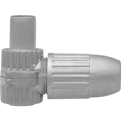 Afbeelding van Axing CKS 4 00 Coax stekker, haaks Aansluitingen: stekker IEC, IEC Kabeldiameter: 6.8 mm 1 stuk(s)