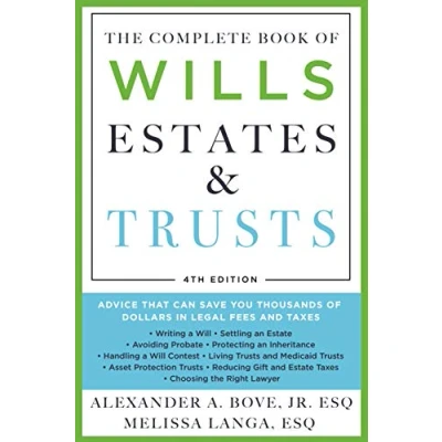 Afbeelding van The Complete Book of Wills, Estates &amp; Trusts (4th Edition)