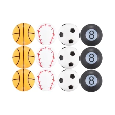 Afbeelding van JOOLA tafeltennisballen sportset in sportdesign 40 MM 3 sterren trainingskwaliteit gelijkmatige balafspring, bont,