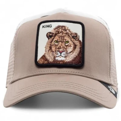 Afbeelding van Goorin Bros Trucker THE LION KING Pet, Heren, Maat: One Size, Beige