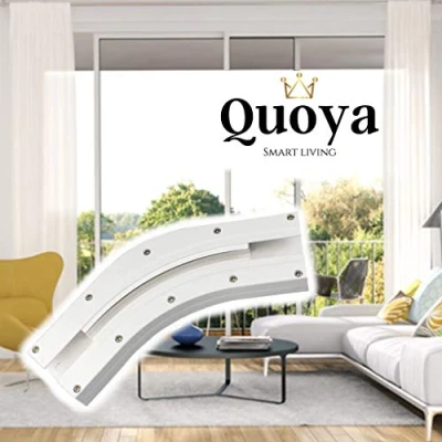 Afbeelding van Quoya Slimme elektrische gordijnrail 135 graden buigset (VOOR MODEL AT5810 en QL600) (NIET COMPATIBEL MET QL500)