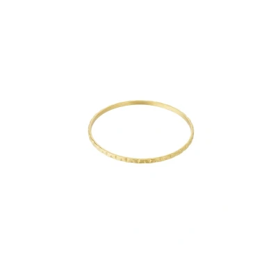 Afbeelding van Bijoutheek Armband (Sieraad) Bangle Hoeken Goud