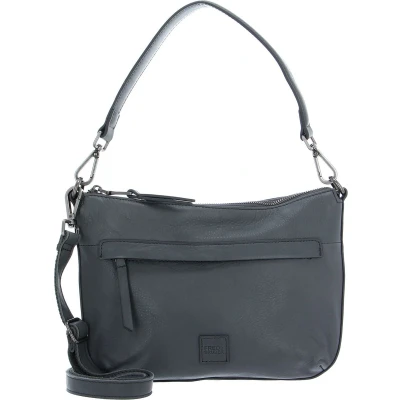 Afbeelding van FREDsBRUDER Leren Schoudertas PGL Marisa Shoulderbag Antracite Grijs