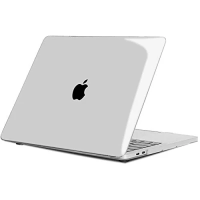 Afbeelding van TECOOL Hoes Compatibel met MacBook Pro 15 Inch, 2016 2019 Touch Bar, Model A1990 A1707, Plastic Slanke Beschermende Harde Case, Glanzend Oppervlak, Transparant