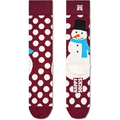 Afbeelding van Happy Socks Jumbo Snowman Sok P001873 41 46