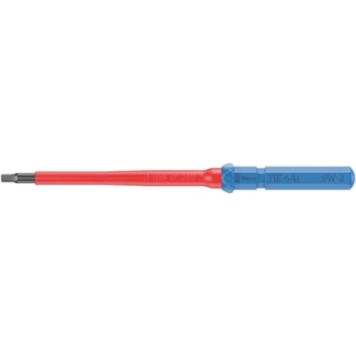Afbeelding van Wera Kraftform Kompakt VDE 64 i 3,0 x 157 mm TIE Elektronica Inbus Verwisselbare kling 3.0