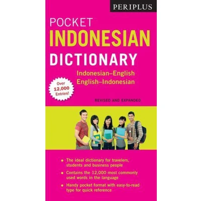 Afbeelding van Periplus Pocket Indonesian Dictionary: Revised and Expanded (Over 12,000 Entries)