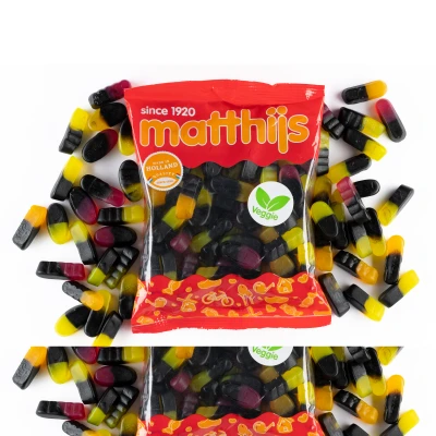 Afbeelding van Matthijs Drop Fruit Duos 20x400g
