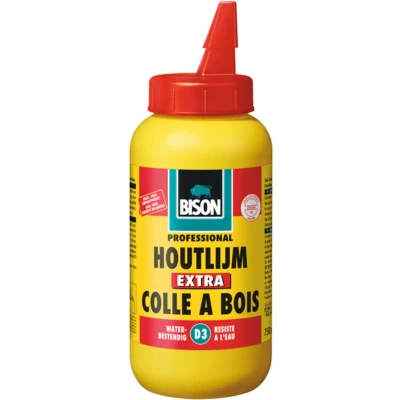Afbeelding van 6x Bison Houtlijm Extra Flacon 750 gr