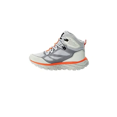 Afbeelding van Jack Wolfskin Terraventure Texapore MID Outdoorschoenen, Dames, Maat: 35.5, Silver grey Kunststof/ textiel