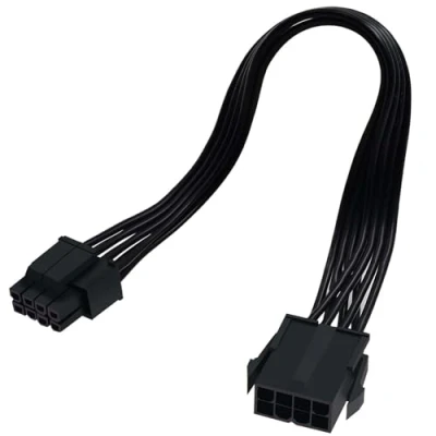 Afbeelding van COMeap (2 Pack) Moederbord ATX CPU 8 Pin (4+4) Mannelijk naar Vrouwelijk Verlengkabel voor Voeding PSUs 9.5 inch (24cm)