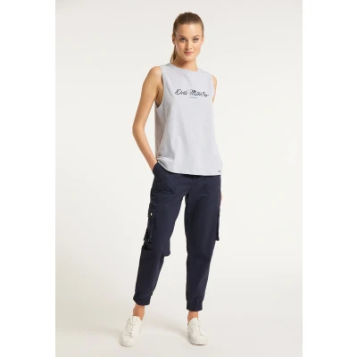 Afbeelding van Dreimaster Top, Dames, Maat: 34, Light grey melee