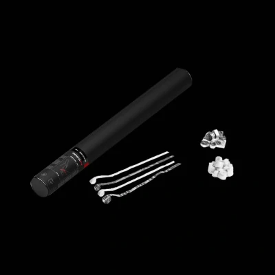 Afbeelding van MagicFX handmatige streamer shooter 50cm wit&amp;zilver